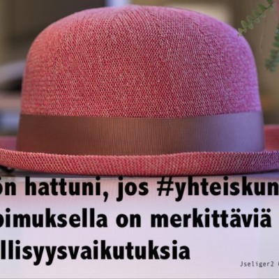 Syön hattuni jos yhteiskuntasopimuksella on merkittäviä työllisyysvaikutuksia